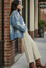 Paisley Patchwork Denim Jacket