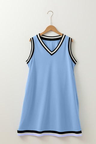 Loose fit mini dress