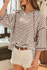 Women’s casual striped top. 