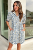 Betsy Blue Floral Dress