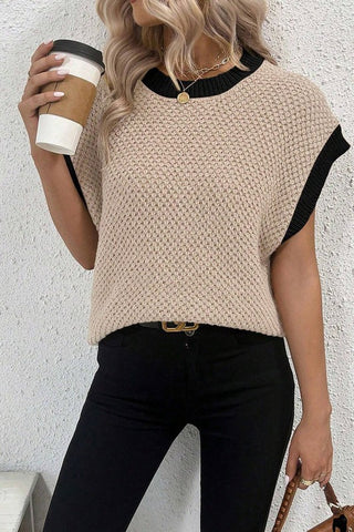 Neutral Knit Top