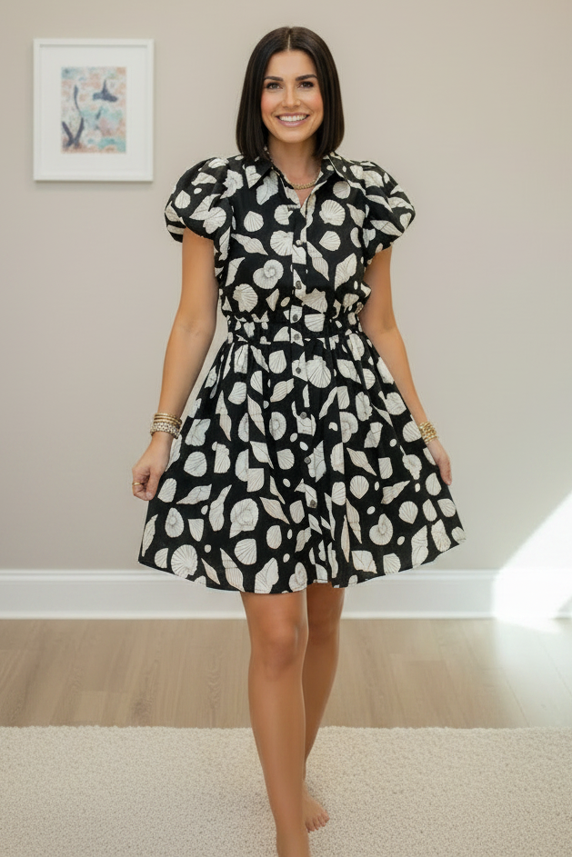 Seashell Society Dress