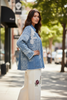 Paisley Patchwork Denim Jacket