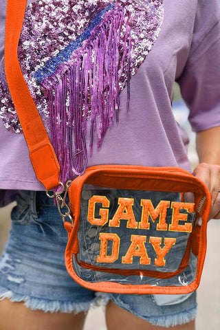 Game Day Clear Shoulder Bag