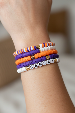 Bracelet stack for GameDay