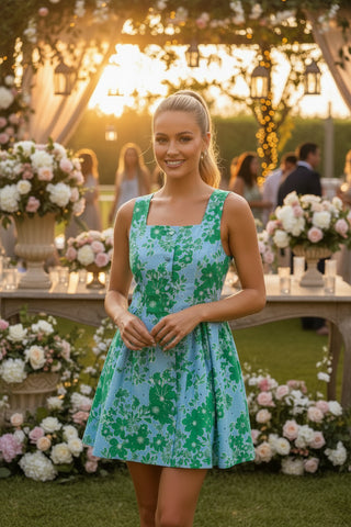 Palmetto Eyelet Dress
