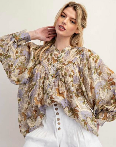 Lauren Floral Top