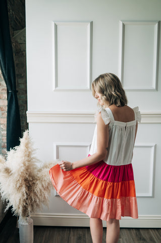 Remy poplin dress