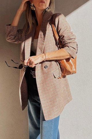 Houndstooth Blazer