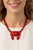 Pinch Perfect Crab Necklace