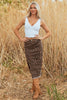 Serengeti Animal Print Skirt