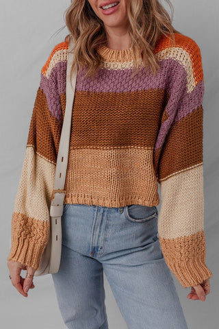 Soft Colors Knit Sweater