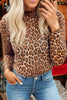 Leopard Mesh Top