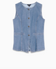 Denim vest