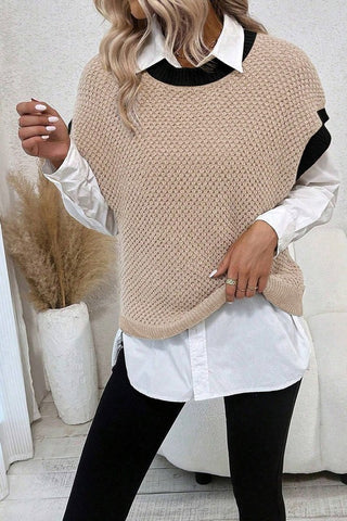 Neutral Knit Top