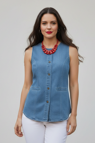 Denim Vest