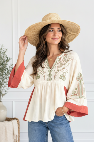 Serena Boho Top