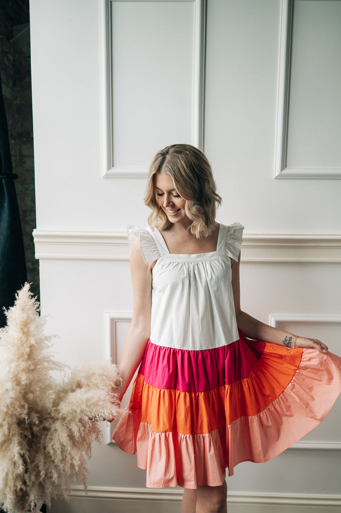 Remy poplin dress