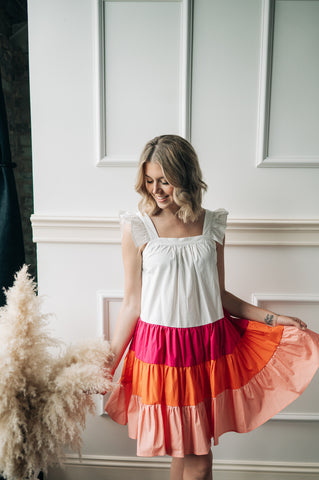 Remy poplin dress