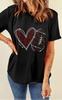 Rhinestone football t shirt 