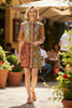 Talia Paisley Print Shirt Dress