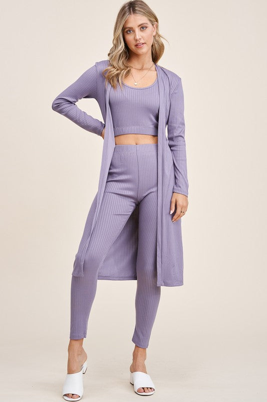 Front view of loungewear set